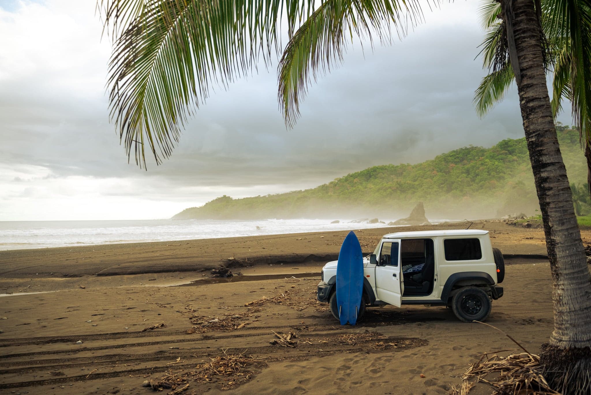 Team member exploring