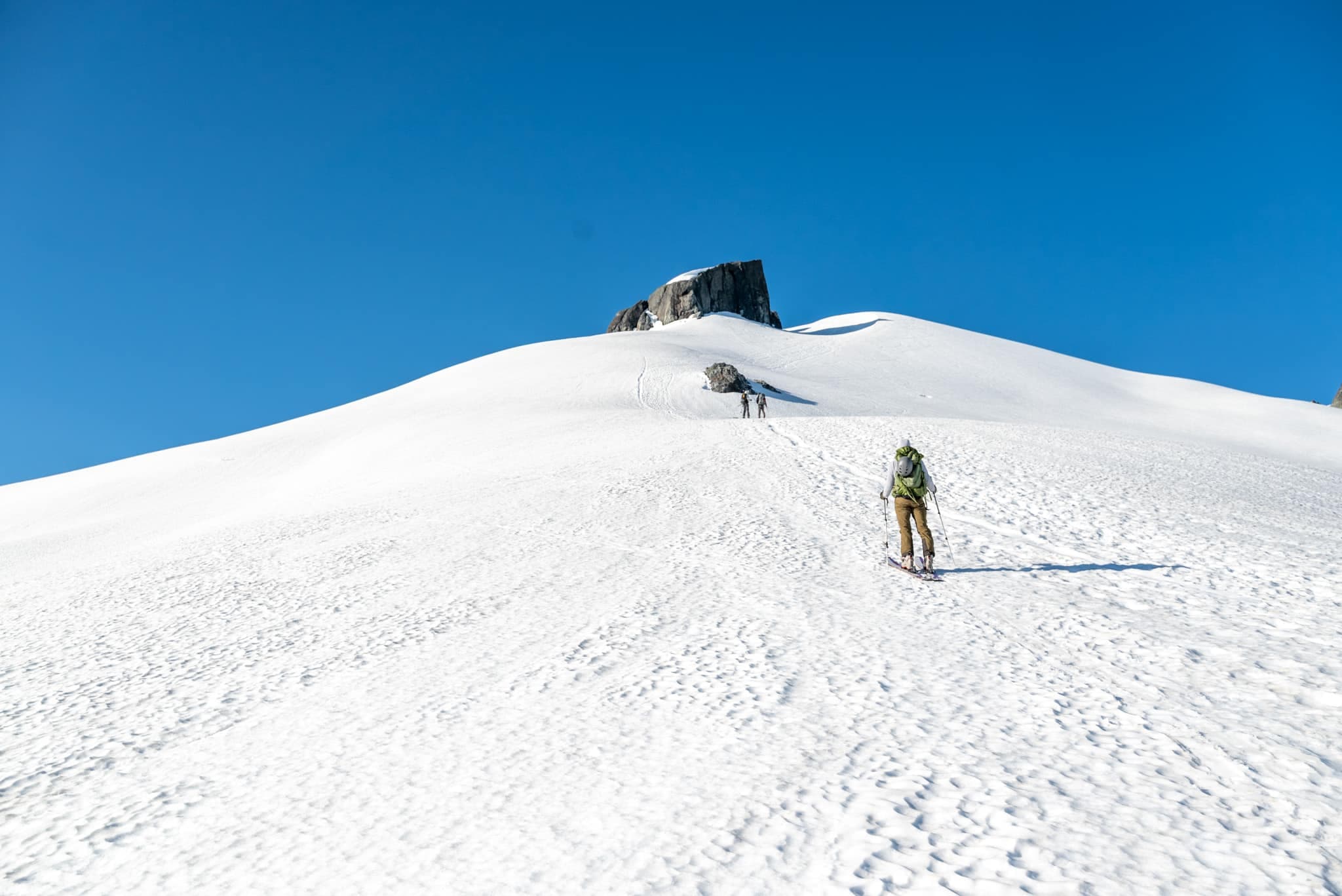 Team member in outdoor setting