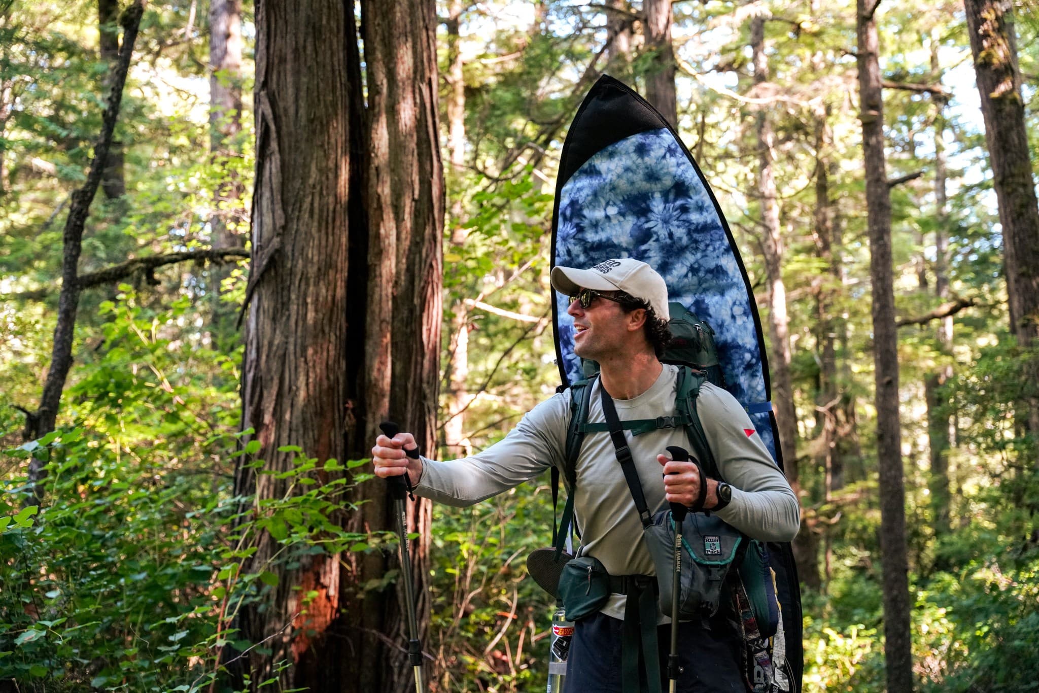 Team member in nature